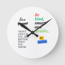 Reloj Redondo Mediano amar