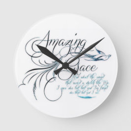 Reloj Redondo Mediano Amazing Grace