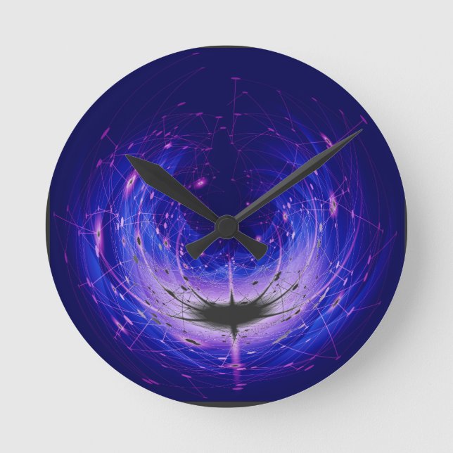 Reloj Redondo Mediano Amberlight Cold Blue Polar Flare = (Anverso)