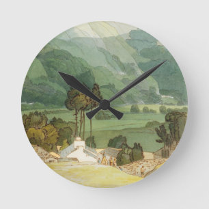 Reloj Redondo Mediano Ambleside, 1786 (w/c con la pluma y la tinta sobre