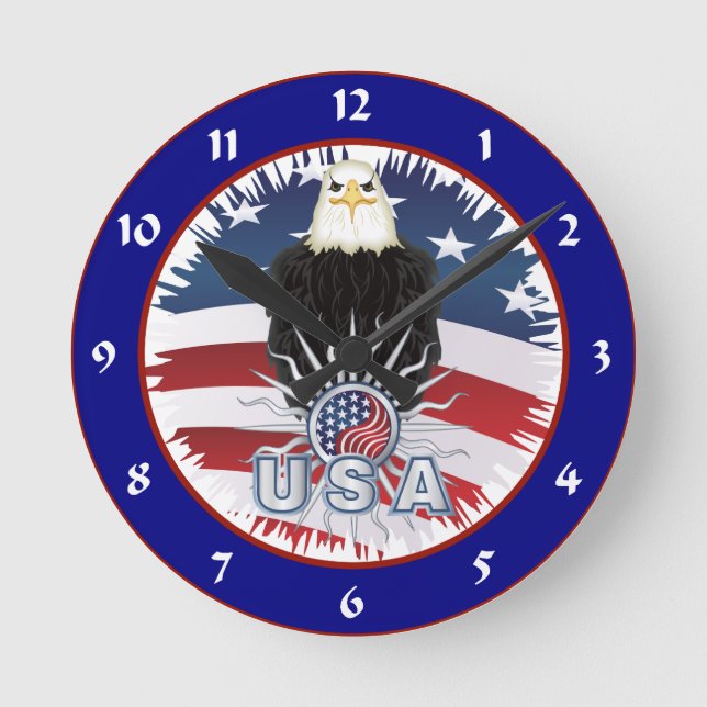 Reloj Redondo Mediano American Eagle (Anverso)