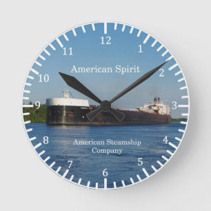 Reloj Redondo Mediano American Spirit clock