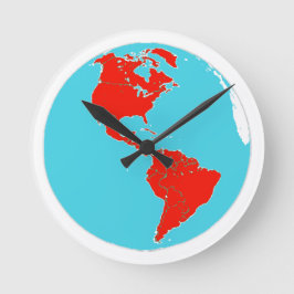RELOJ REDONDO MEDIANO AMÉRICAS