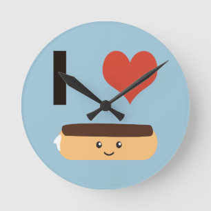 Reloj Redondo Mediano Amo Eclaires