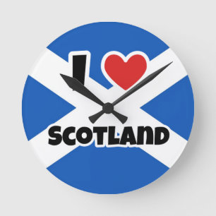 Reloj Redondo Mediano Amo Escocia