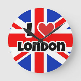 Reloj Redondo Mediano Amo Londres