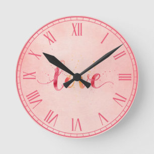 Reloj Redondo Mediano Amor