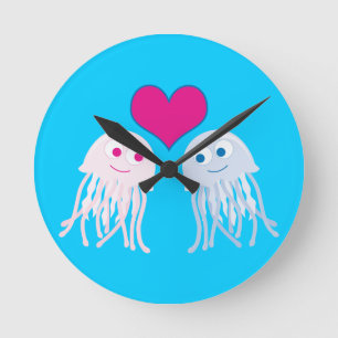 Reloj Redondo Mediano Amor a las marionetas