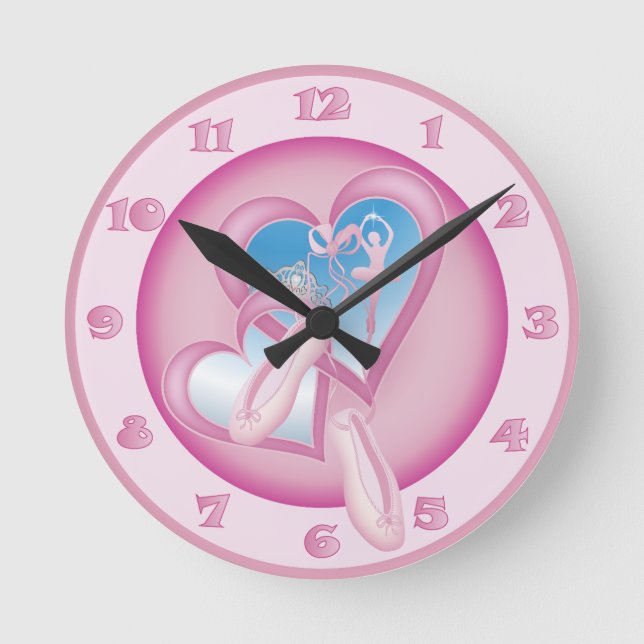 Reloj Redondo Mediano Amor de la bailarina (Anverso)