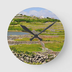 Reloj Redondo Mediano An Irish Stone Wall