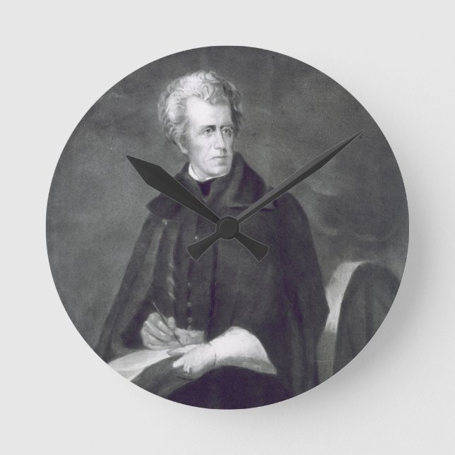 Reloj Redondo Mediano Andrew Jackson, séptimo presidente de los Estados  (Anverso)