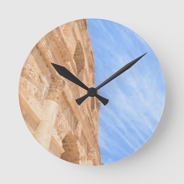 Reloj Redondo Mediano Anfiteatro Romano (Anverso)