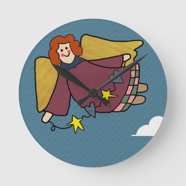 Reloj Redondo Mediano Ángel (Anverso)