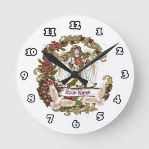 Reloj Redondo Mediano Ángel de las Rosas