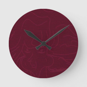 Reloj Redondo Mediano Animación Tenebrosa 