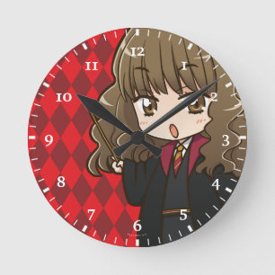 Reloj Redondo Mediano Anime Hermione Granger