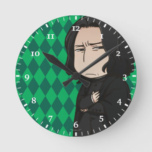 Reloj Redondo Mediano Anime Professor Snape