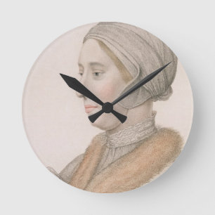 Reloj Redondo Mediano Anne Boleyn (1507-36) engraved by Francesco Bartol
