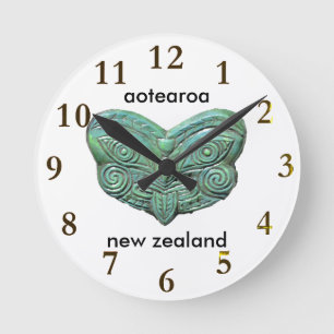Reloj Redondo Mediano aotearoa nuevo zealand