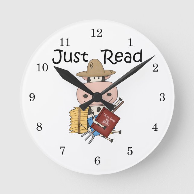 Reloj Redondo Mediano Apenas leído (Anverso)