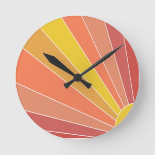 Reloj Redondo Mediano Aquí viene el sol