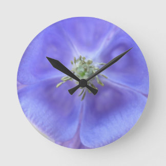 Reloj Redondo Mediano Aquilegia Flower Wall Clock