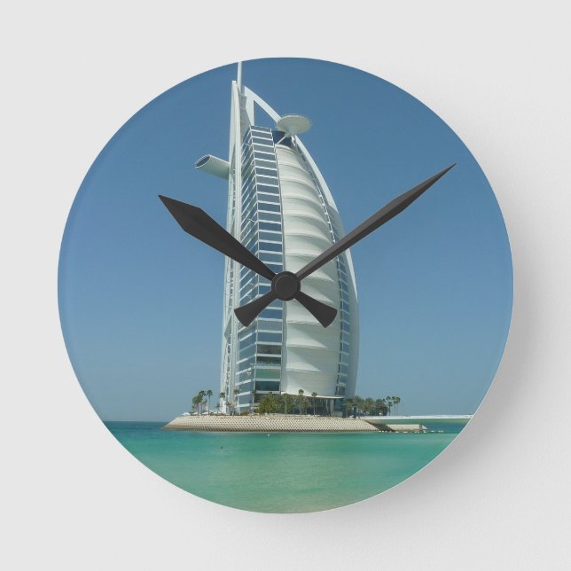 Reloj Redondo Mediano Árabe del Al de Burj (Anverso)