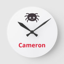 Araña Personalizada Divertida y Linda con Nombre