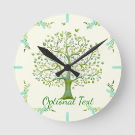 Reloj Redondo Mediano  Árbol de vida
