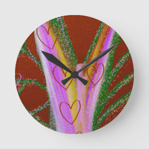 Reloj Redondo Mediano Árbol para SweetHearts