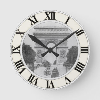 Reloj Redondo Mediano Arc de triomphe Wall Clock