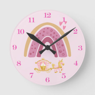 Reloj Redondo Mediano Arcoiris