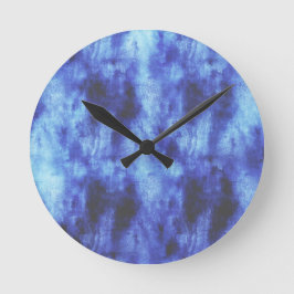 Reloj Redondo Mediano área azul