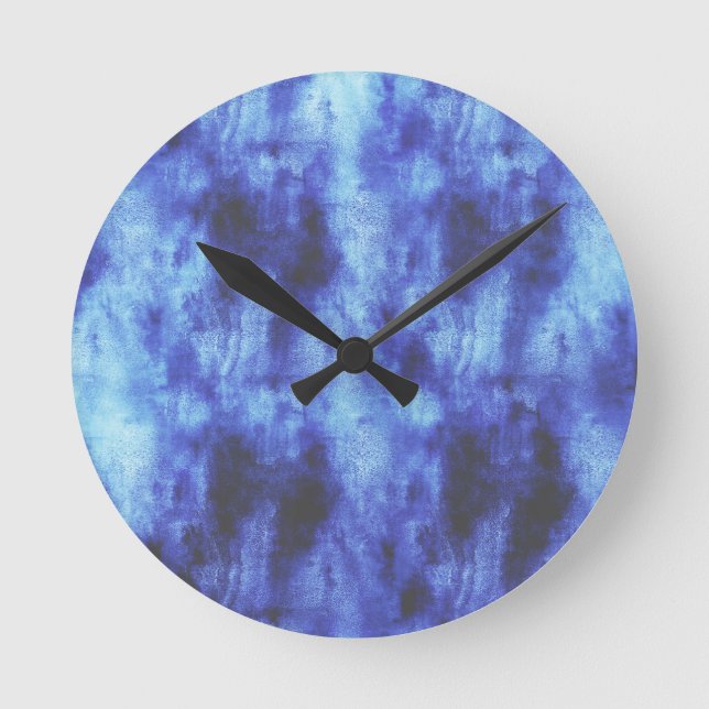 Reloj Redondo Mediano área azul (Anverso)