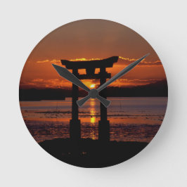 Reloj Redondo Mediano Arena japonesa Nagao