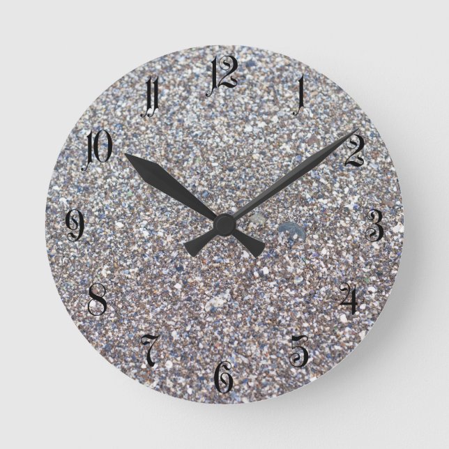 Reloj Redondo Mediano Arena playa (Anverso)