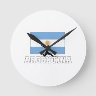 Reloj Redondo Mediano Argentina Football Soccer National Team