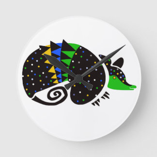 Reloj Redondo Mediano Armadillo - 24 horas