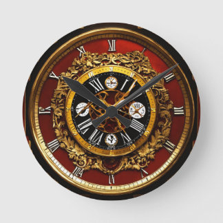 Reloj Redondo Mediano "Armonía Horológica: La Edición Ghadi"