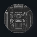 Reloj Redondo Mediano Arquitectura gráfica IV<br><div class="desc">Décor casero</div>