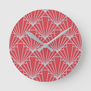 Reloj Redondo Mediano Art Deco