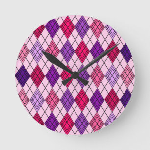 Reloj Redondo Mediano Art Deco Argyle 