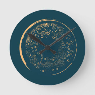 Reloj Redondo Mediano Arte abstracto