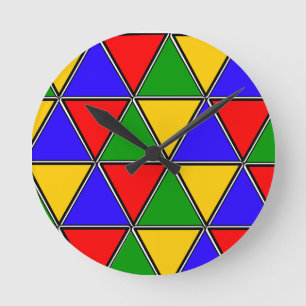 Reloj Redondo Mediano Arte africano nubio: patrimonio, orgullo africano