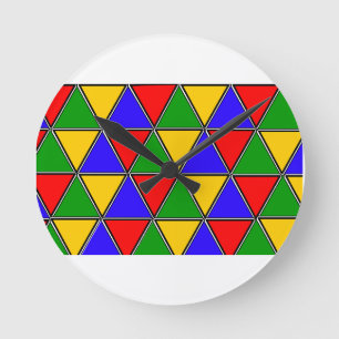 Reloj Redondo Mediano Arte africano nubio: patrimonio, orgullo africano