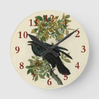 Arte clásico Audubon Raven