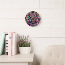 Arte de Salón de Lujo Psicodélico de Neón