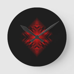 Reloj Redondo Mediano Arte digital moderno de Guay