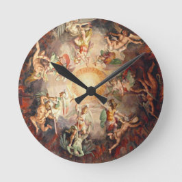 Reloj Redondo Mediano Arte italiano de época