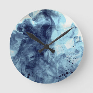 Reloj Redondo Mediano Arte original: "relojes acuáticos"
